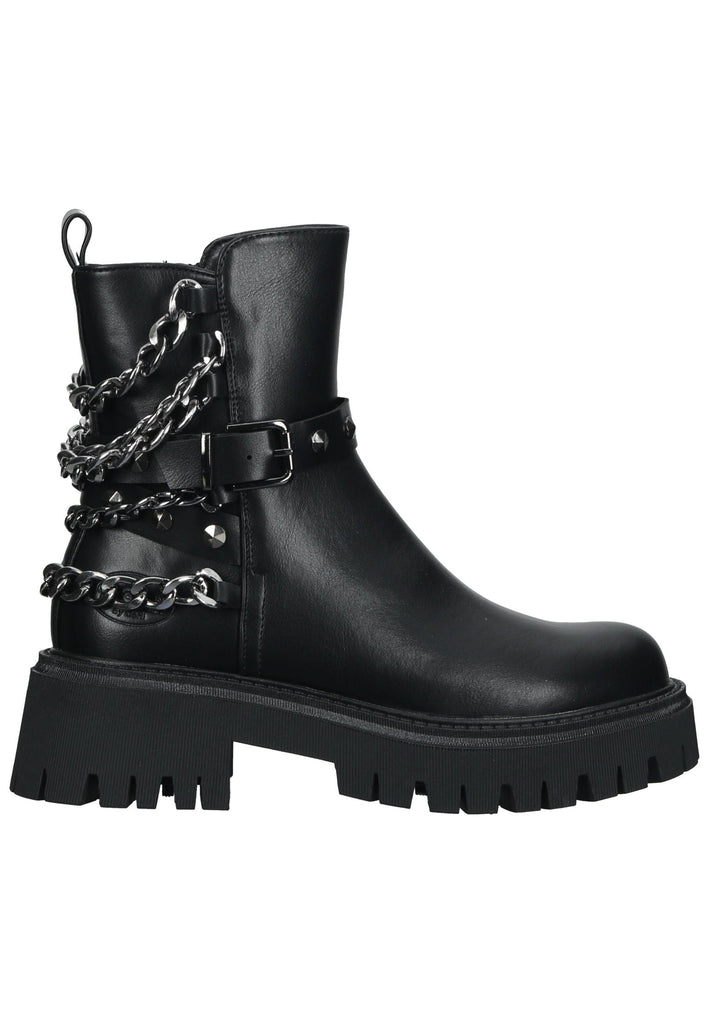 Dockers Stiefelette Lederimitat Schwarz