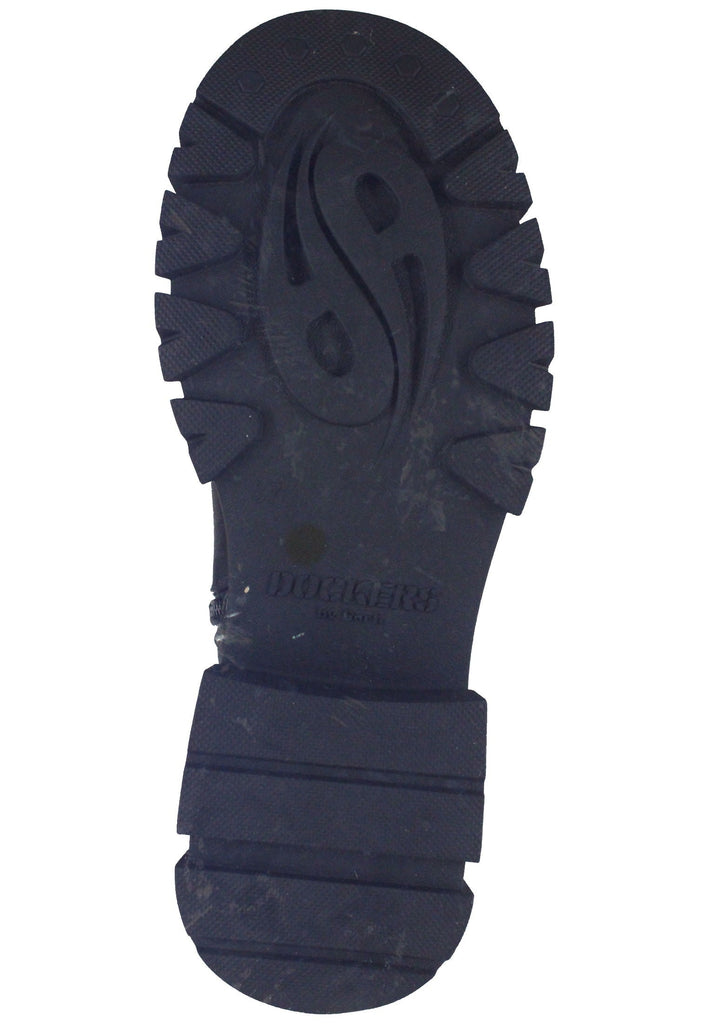 Dockers Stiefelette Lederimitat Schwarz