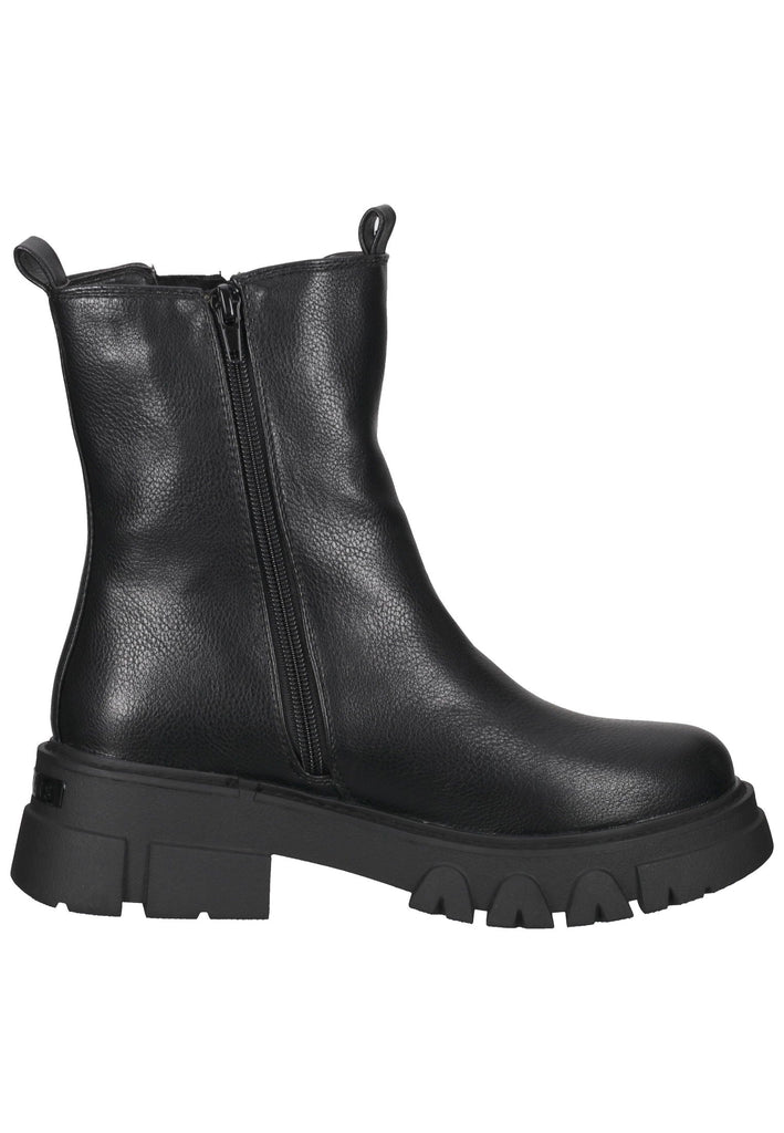 Dockers Stiefelette Lederimitat Schwarz