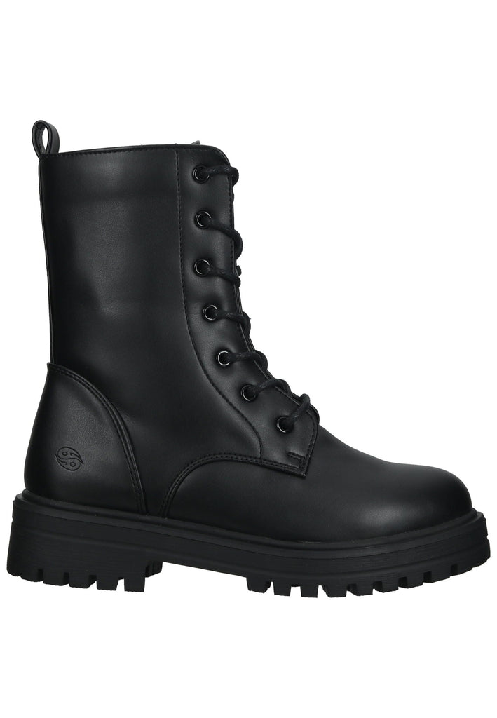 Dockers Stiefelette Lederimitat Schwarz