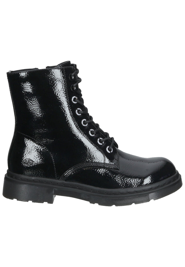 Dockers Stiefelette Lederimitat Schwarz