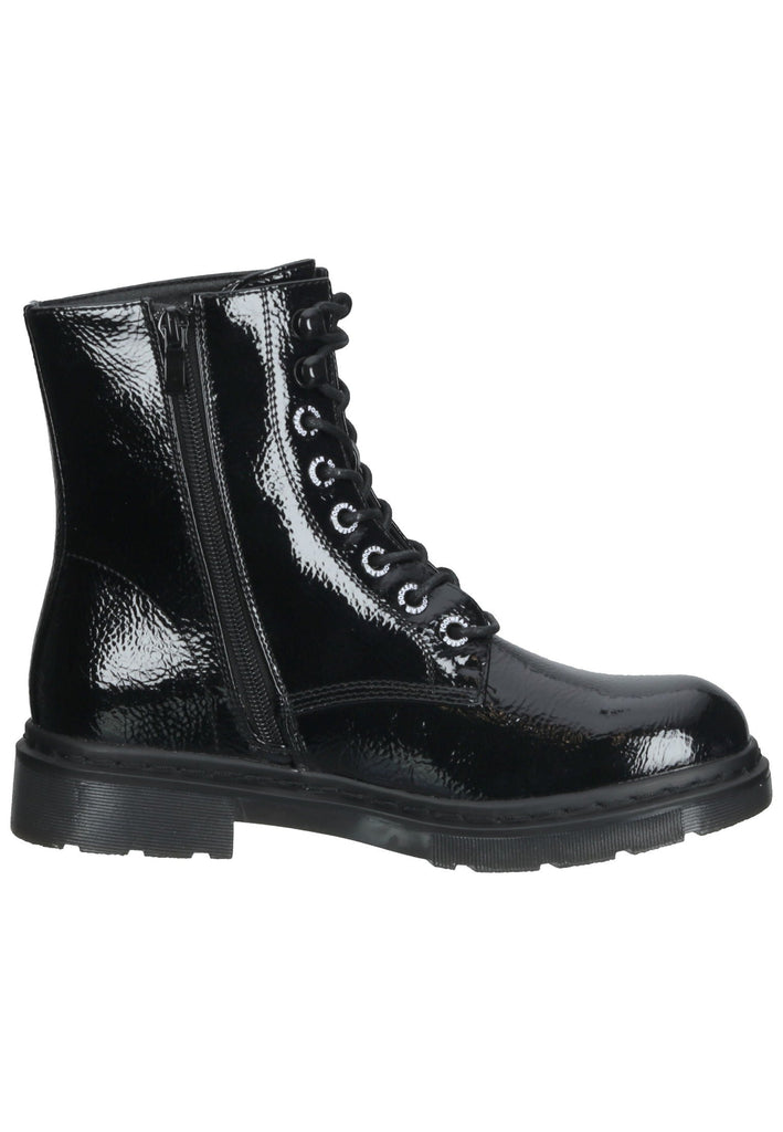 Dockers Stiefelette Lederimitat Schwarz