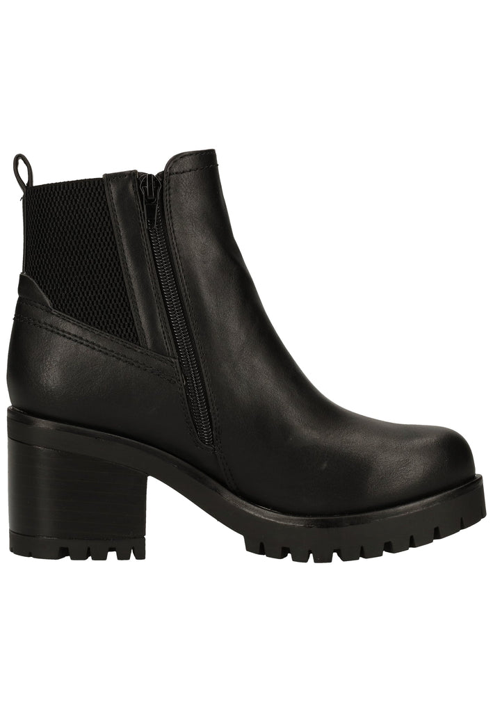 Dockers Stiefelette Lederimitat Schwarz
