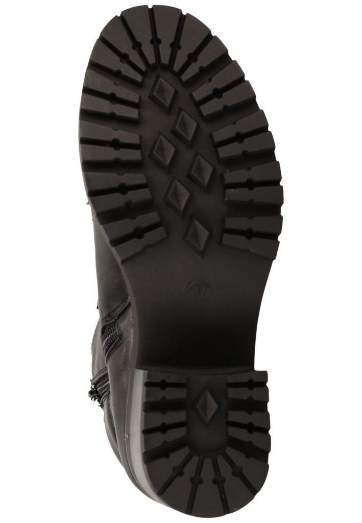 Dockers Stiefelette Lederimitat Schwarz