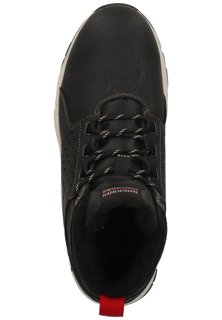 Dockers Stiefelette Lederimitat Schwarz