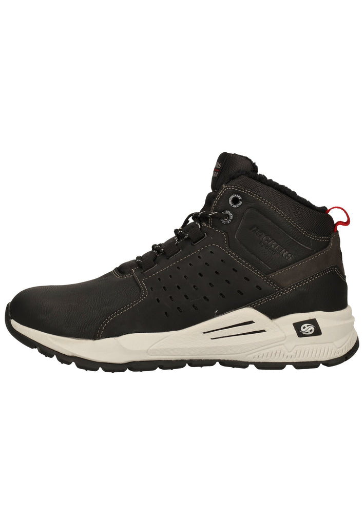 Dockers Stiefelette Lederimitat Schwarz