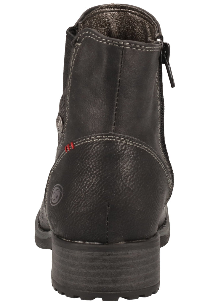 Dockers Stiefelette Lederimitat Schwarz