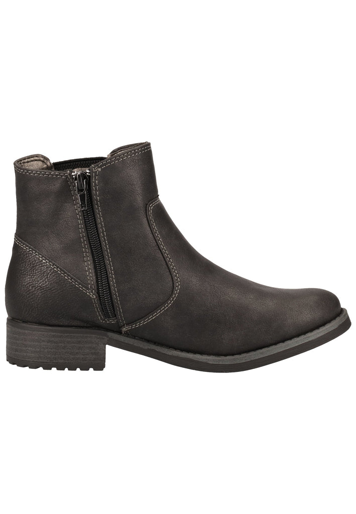 Dockers Stiefelette Lederimitat Schwarz