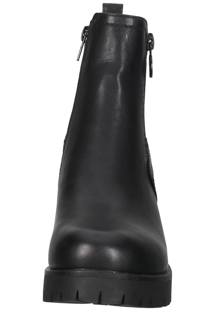 Dockers Stiefelette Lederimitat Schwarz/Grau