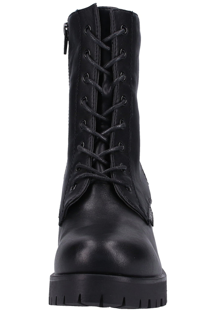 Dockers Stiefelette Lederimitat Schwarz/Grau