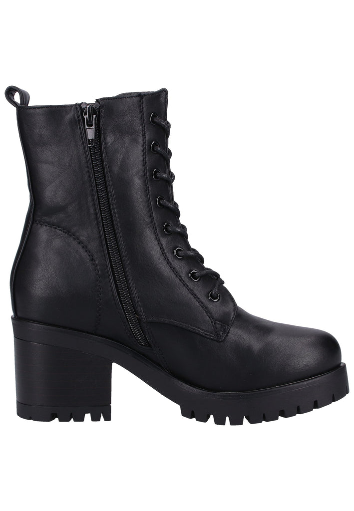 Dockers Stiefelette Lederimitat Schwarz/Grau