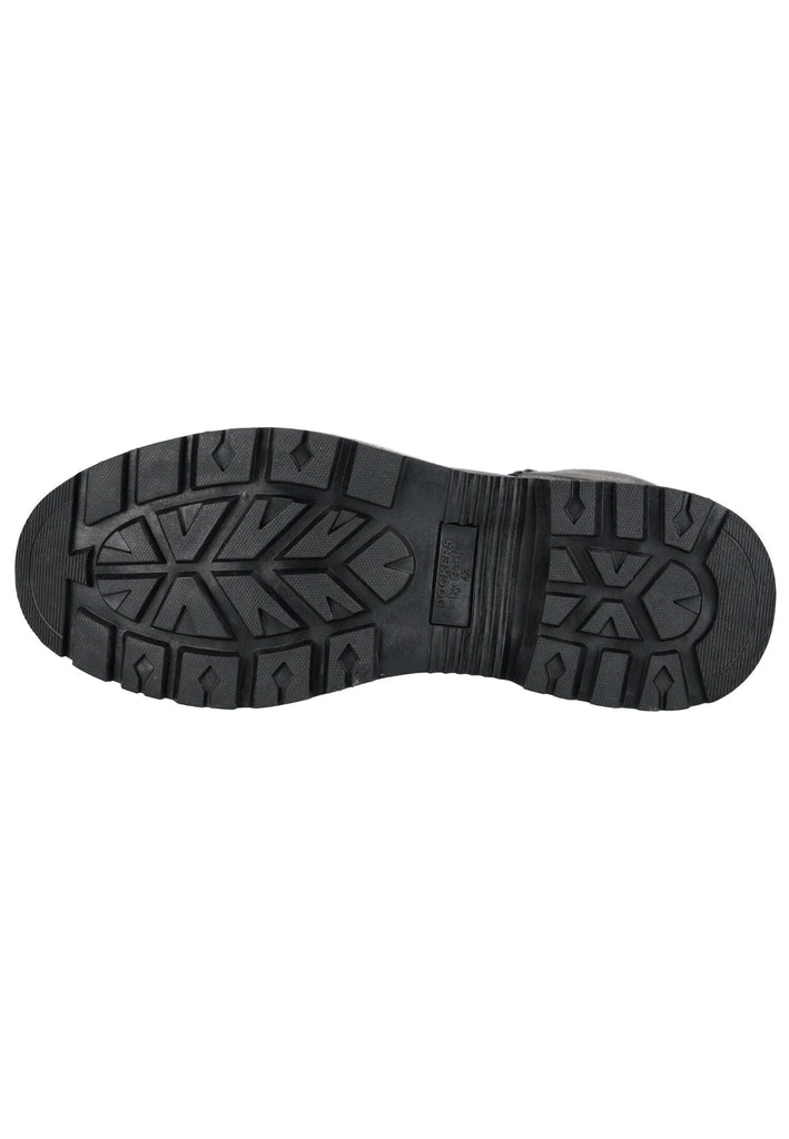 Dockers Stiefelette Lederimitat Schwarz Warmfutter