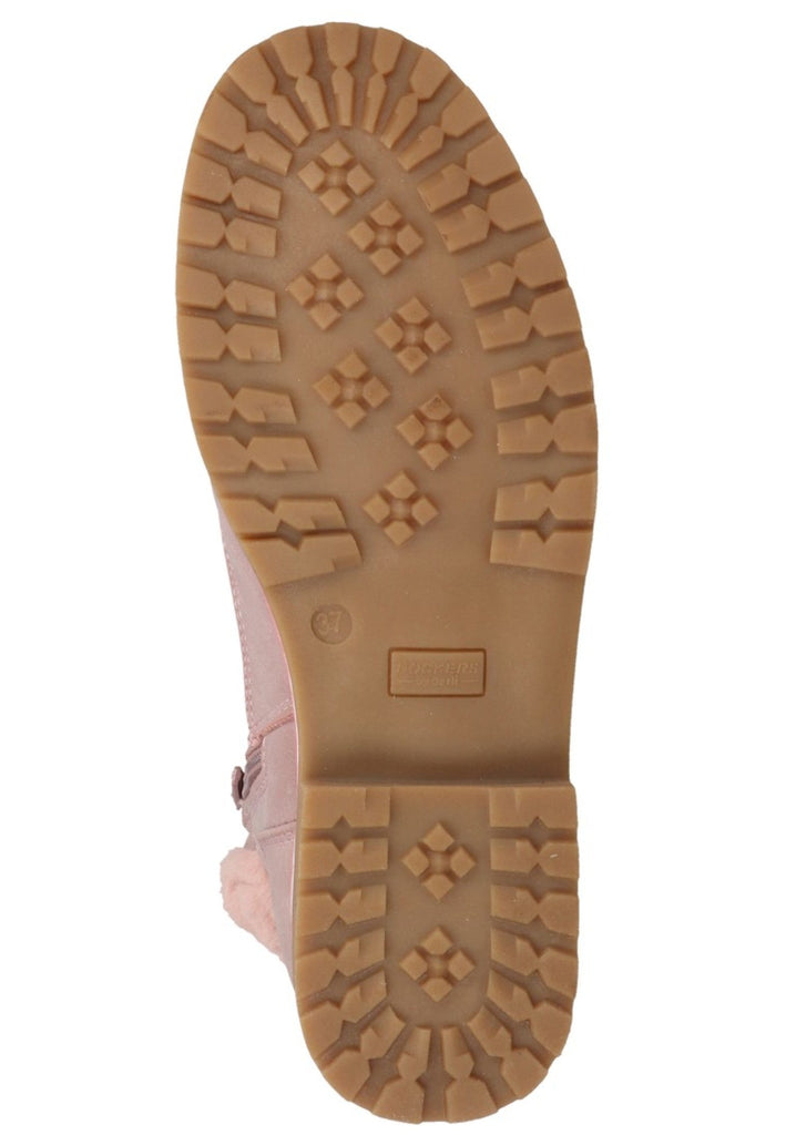 Dockers Stiefelette Lederimitat/Textil Rosa