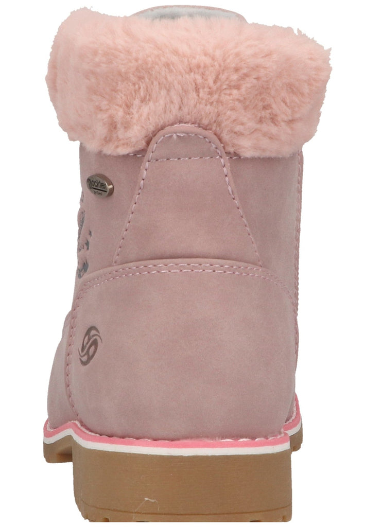 Dockers Stiefelette Lederimitat/Textil Rosa