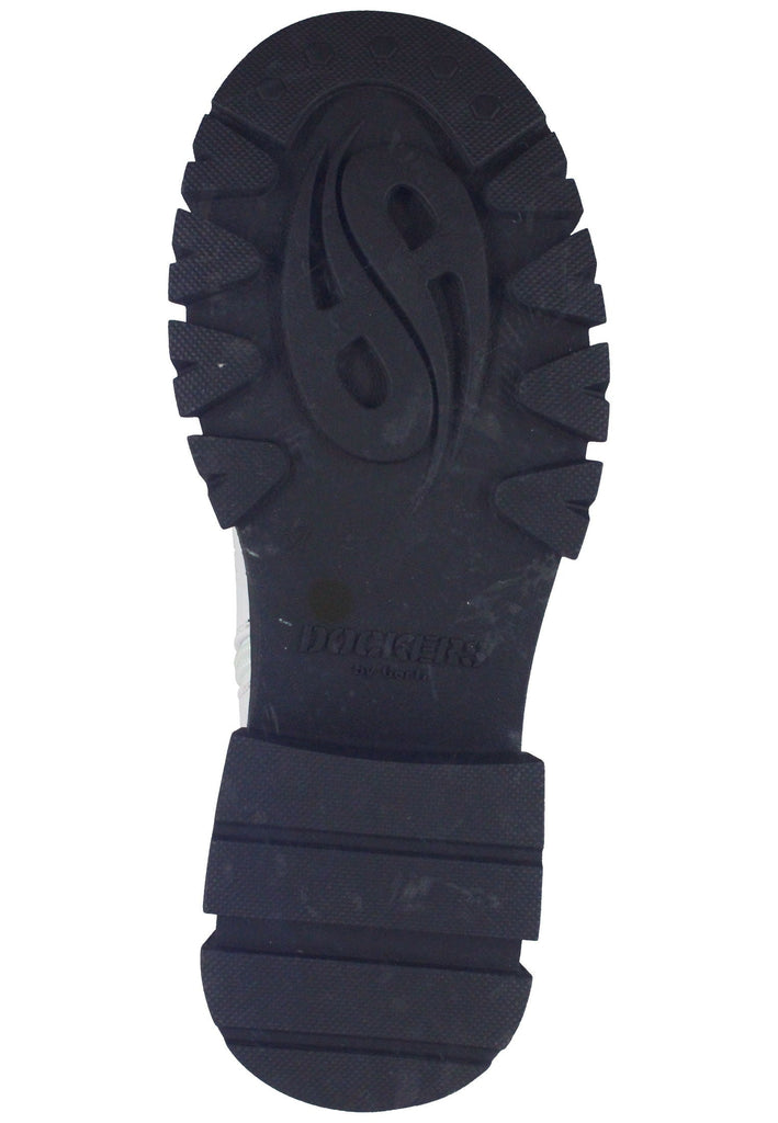 Dockers Stiefelette Lederimitat Weiß