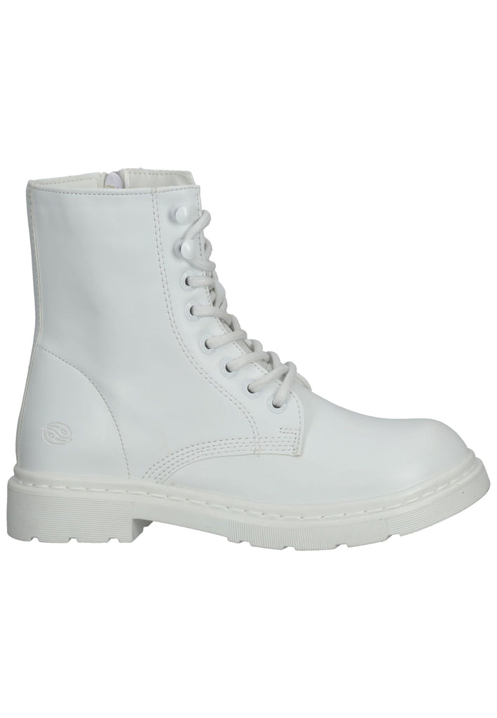 Dockers Stiefelette Lederimitat Weiß