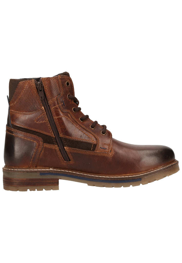 Dockers Stiefelette Nappaleder Braun