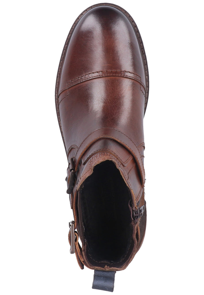 Dockers Stiefelette Nappaleder Cognac