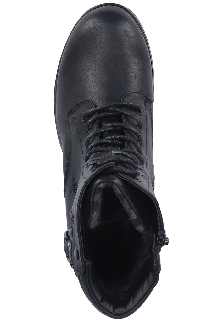Dockers Stiefelette Nappaleder Schwarz