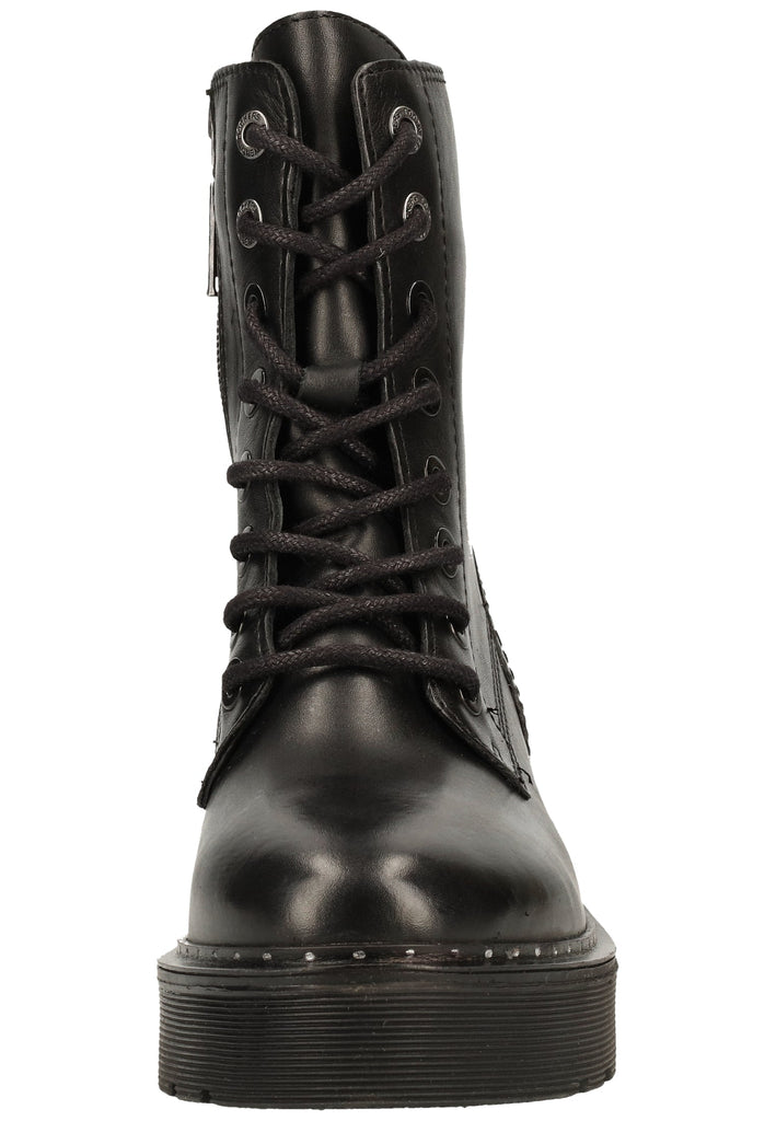 Dockers Stiefelette Nappaleder Schwarz