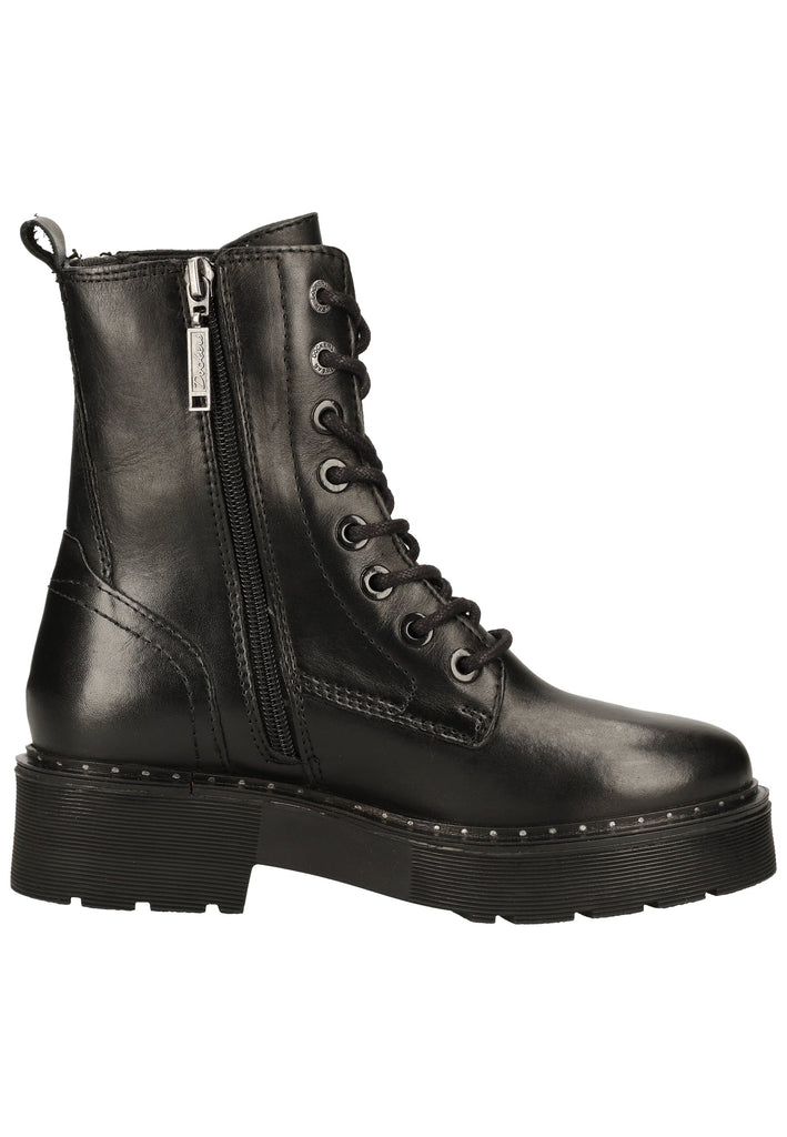 Dockers Stiefelette Nappaleder Schwarz