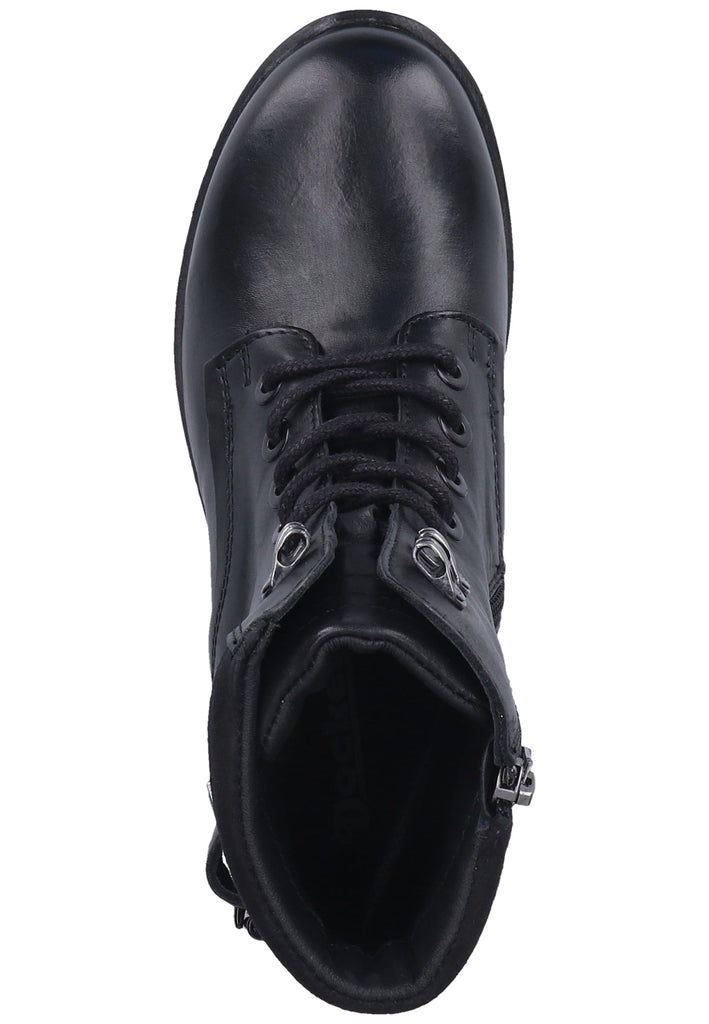 Dockers Stiefelette Nappaleder Schwarz