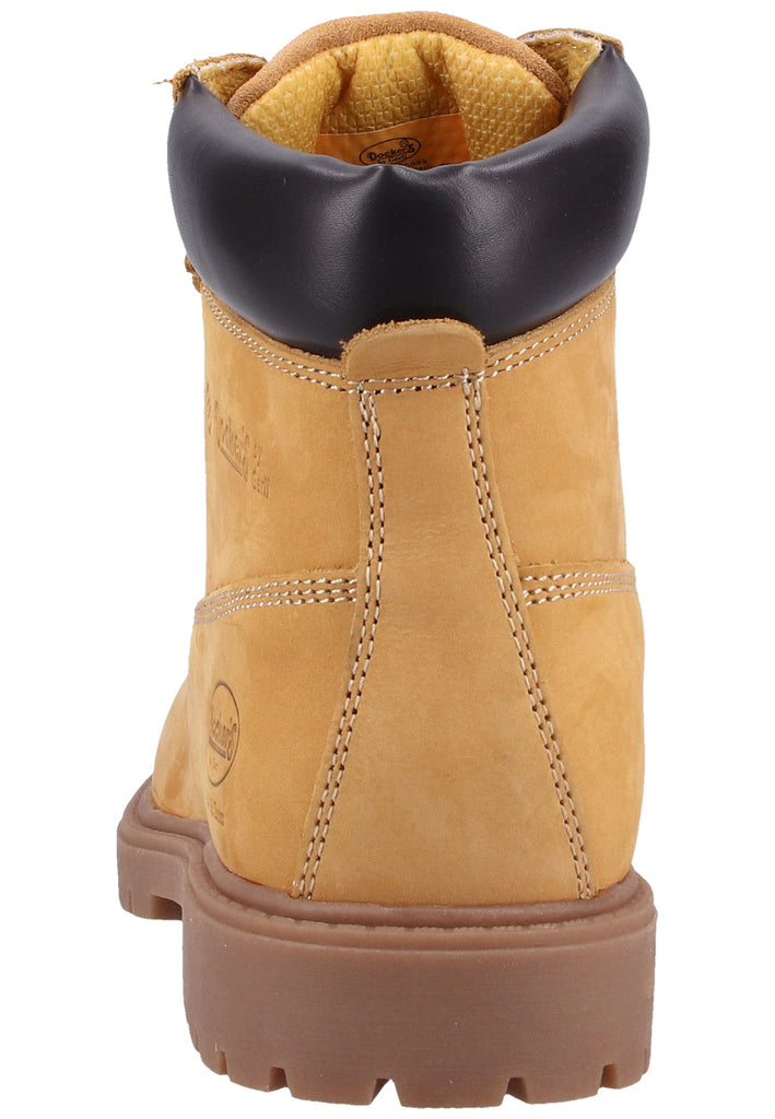 Dockers Stiefelette Nubukleder Gelb