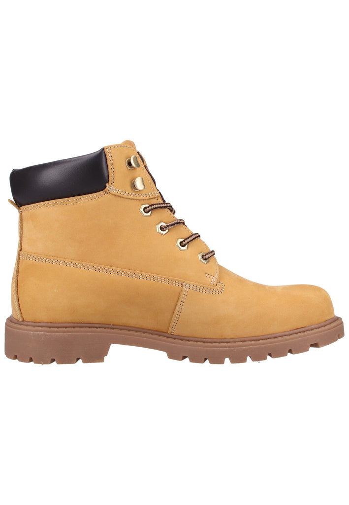 Dockers Stiefelette Nubukleder Gelb