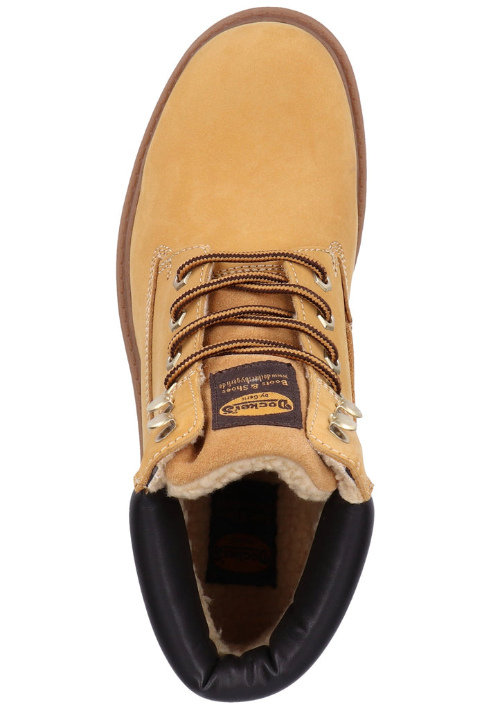 Dockers Stiefelette Nubukleder Golden Tan