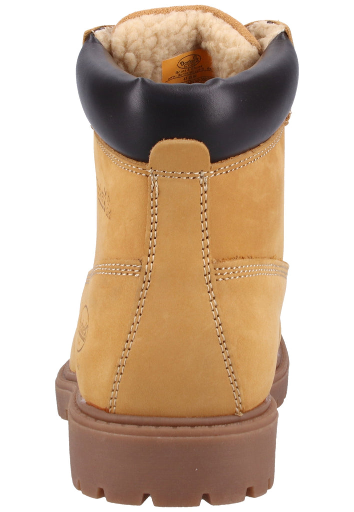 Dockers Stiefelette Nubukleder Golden Tan