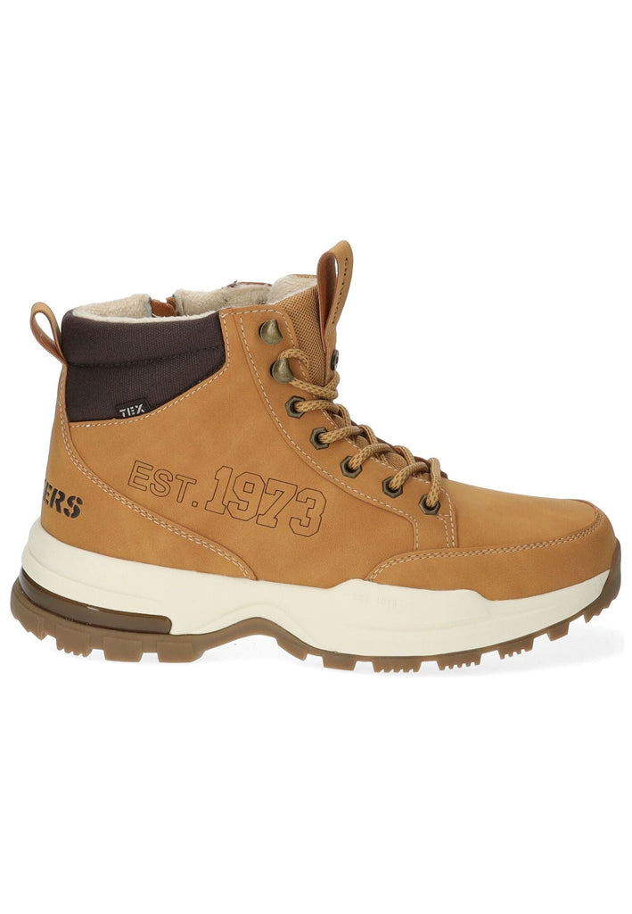 Dockers Stiefelette PU Braun Warmfutter