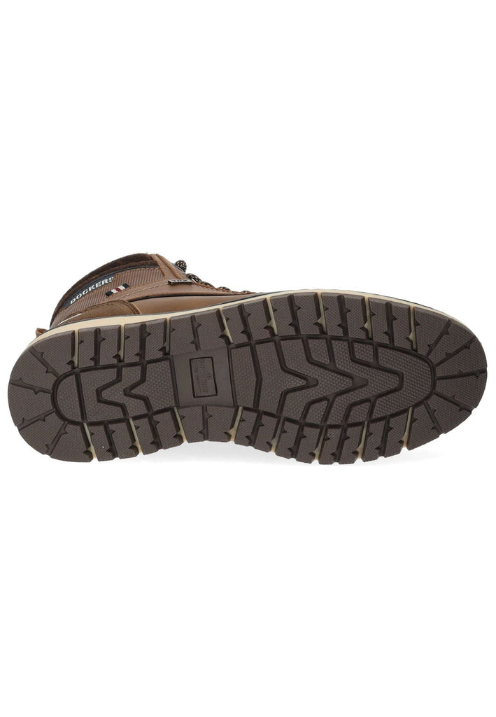 Dockers Stiefelette PU Cognac Warmfutter