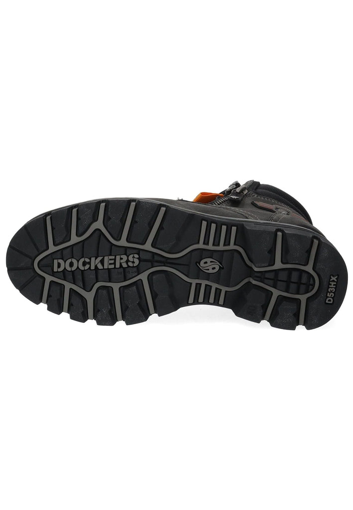 Dockers Stiefelette PU Dunkelgrau Warmfutter