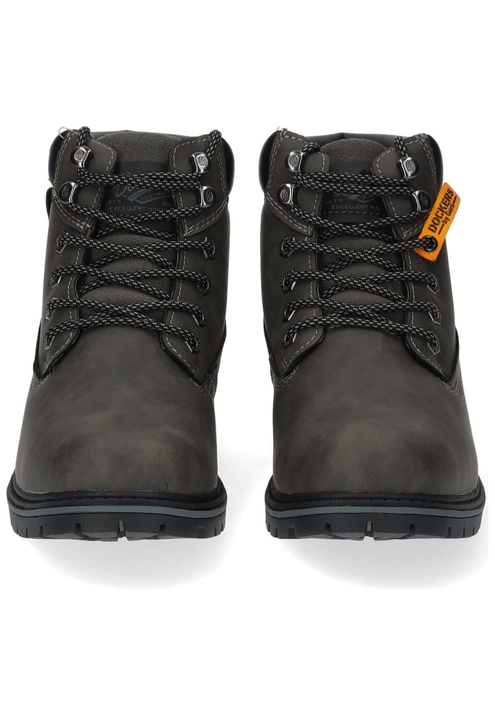 Dockers Stiefelette PU Dunkelgrau Warmfutter
