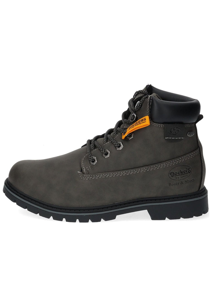 Dockers Stiefelette PU Dunkelgrau Warmfutter