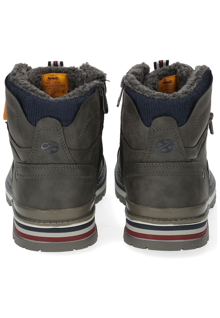 Dockers Stiefelette PU Dunkelgrau Warmfutter