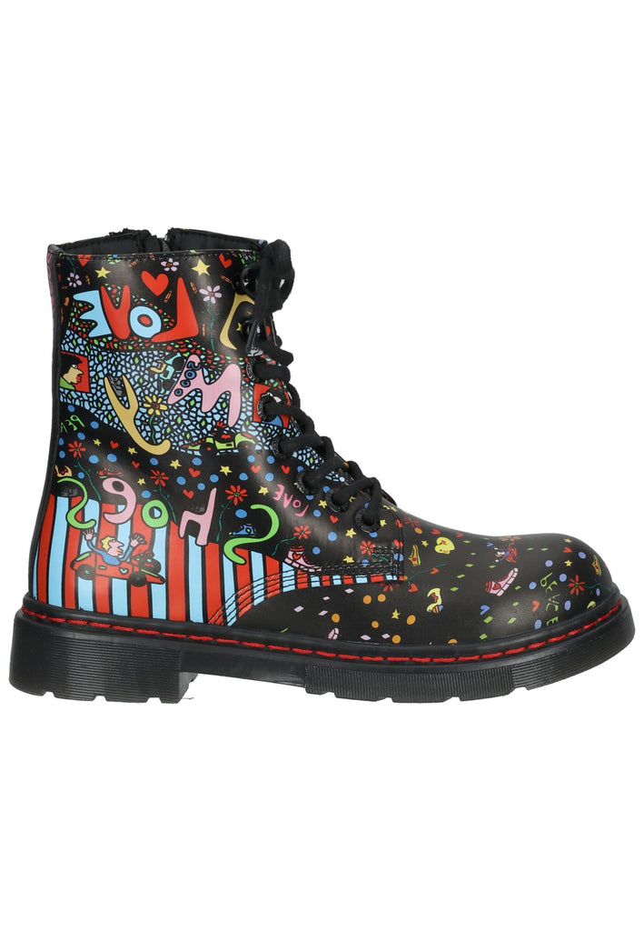 Dockers Stiefelette PU Schwarz