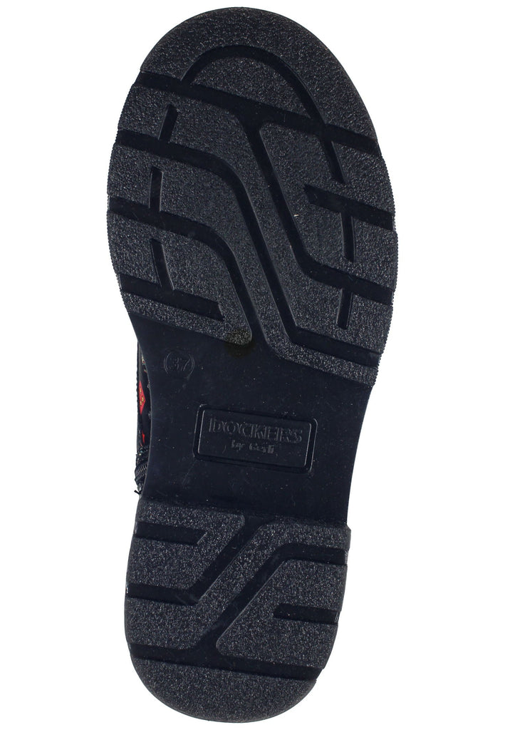 Dockers Stiefelette PU Schwarz/Dunkelblau