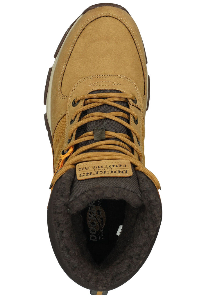 Dockers Stiefelette PU Tan Warmfutter