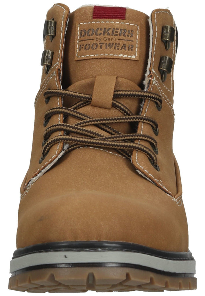 Dockers Stiefelette Synthetik Hellbraun Warmfutter