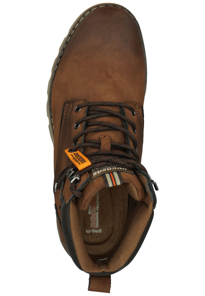 Dockers Stiefelette Synthetik/Textil Braun