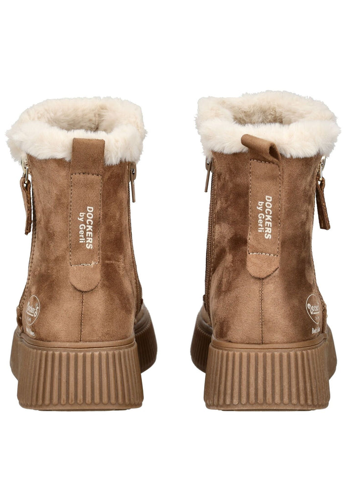 Dockers Stiefelette Textil Beige Warmfutter