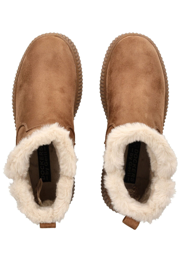 Dockers Stiefelette Textil Beige Warmfutter