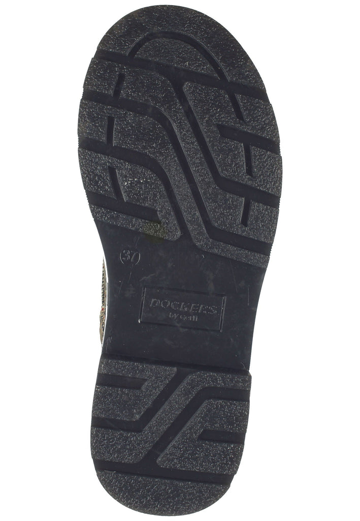 Dockers Stiefelette Textil Braun/Schwarz