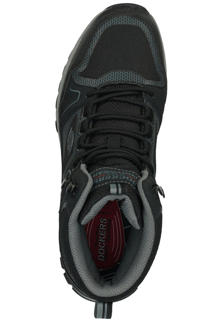 Dockers Stiefelette Textil Schwarz