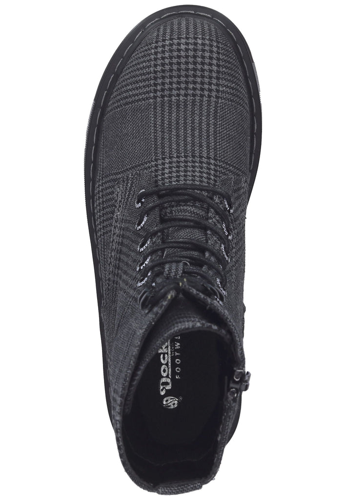Dockers Stiefelette Textil Schwarz