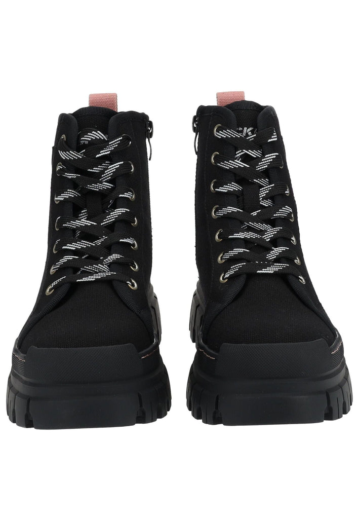 Dockers Stiefelette Textil Schwarz/Rosa