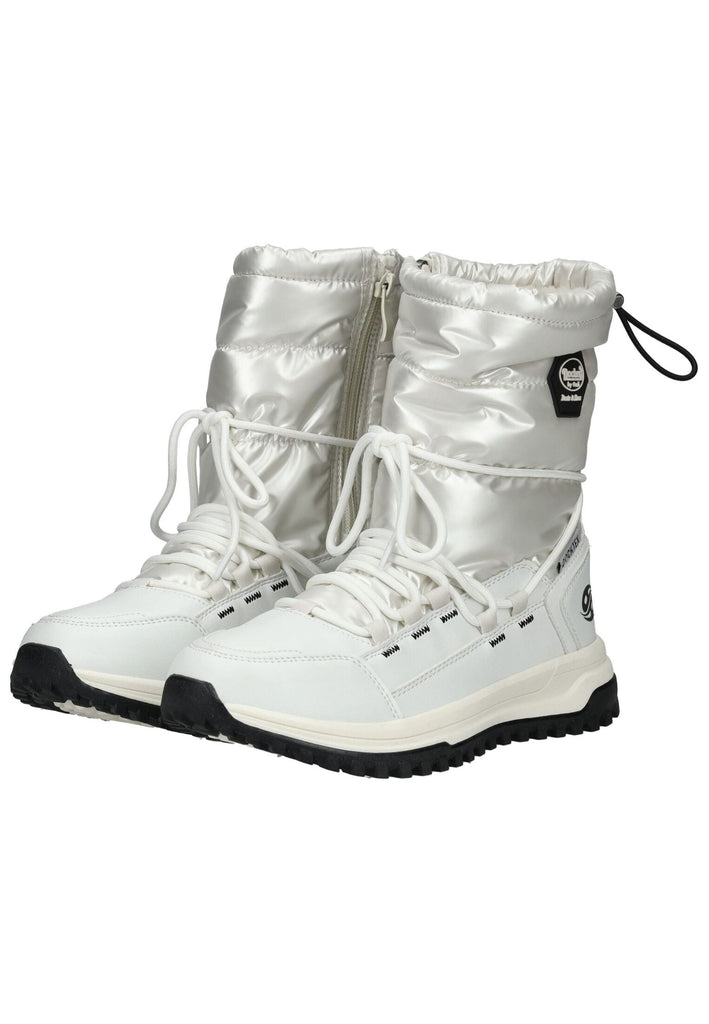 Dockers Stiefelette Textil Weiß Warmfutter