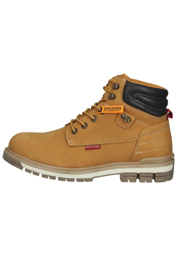 Stiefeletten Dockers Stiefelette Leder Golden Tan
