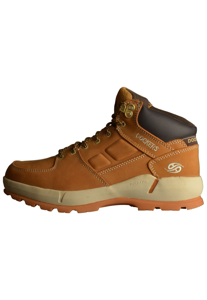 Stiefeletten Dockers Stiefelette Leder Golden Tan